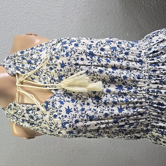 LC Lauren Conrad Black and White Halter Maxi Sundress - Picture 2 of 3